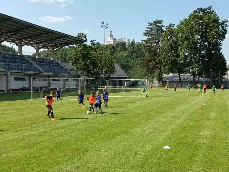 Kategorie U9 a U12 zahájili společně soustředění